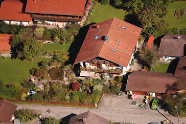 Luftaufnahme von Otti's Gartencafè